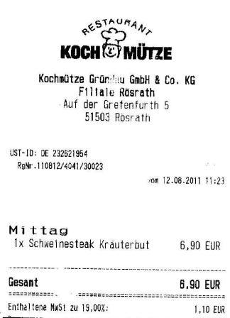 ihao Hffner Kochmtze Restaurant